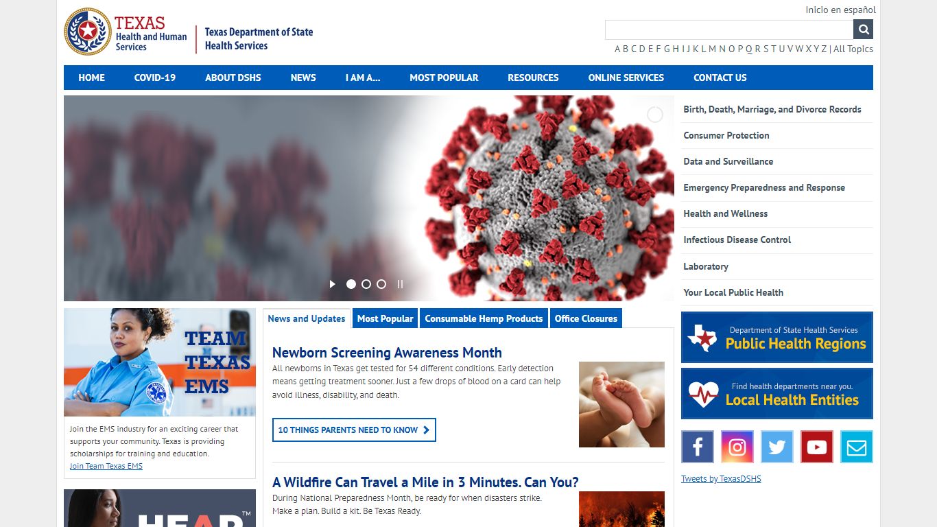 Obtaining a Birth Certificate in Texas - Texas Department of State ...